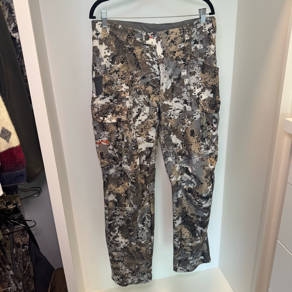 Men’s Sitka ESW Pant Optifade Elevated II Camo 34T #1